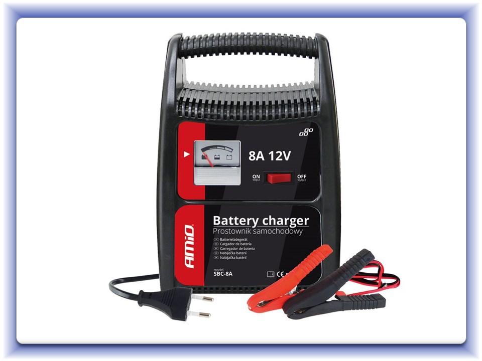 Nabíjačka auto/moto batérií 8A, 12V SBC-8A