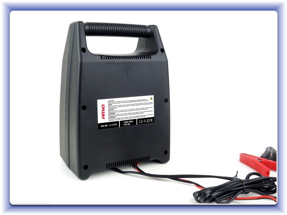 Nabíjačka auto/moto batérií 8A, 12V SBC-8A