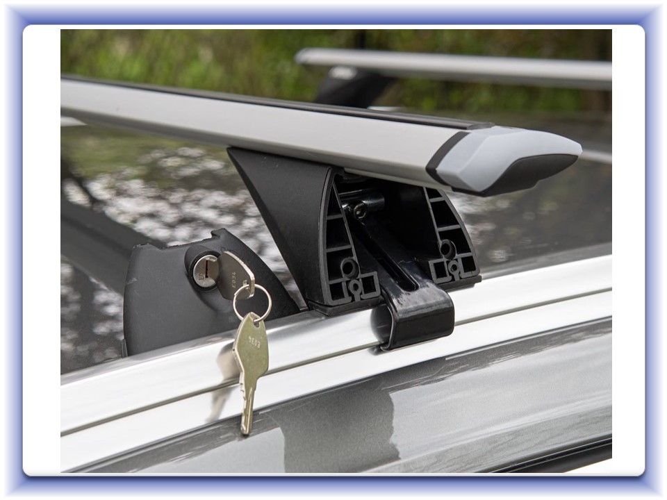 Strešný nosič hliníkový pre integrované lyžiny 1350mm CRR-04