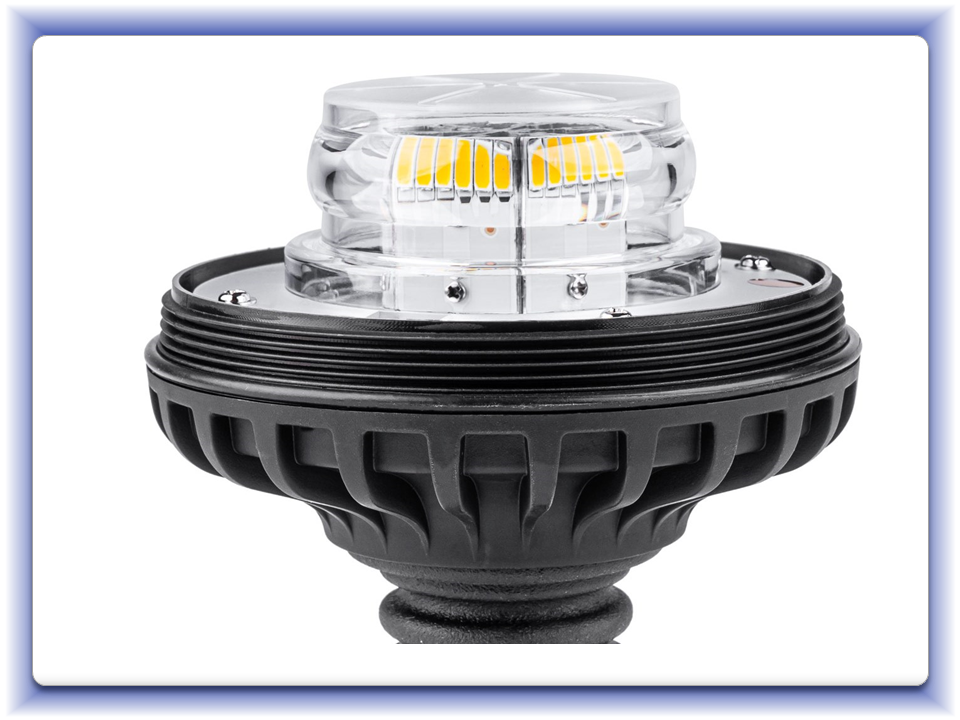 Výstražný maják 36LED W03m Magnetický 12/24V