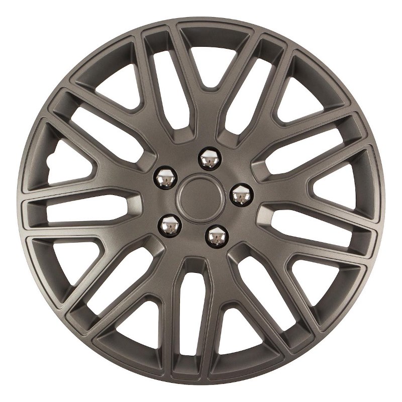 Puklica DAKAR NC 17" GRAPHITE s chrómovými skrutkami