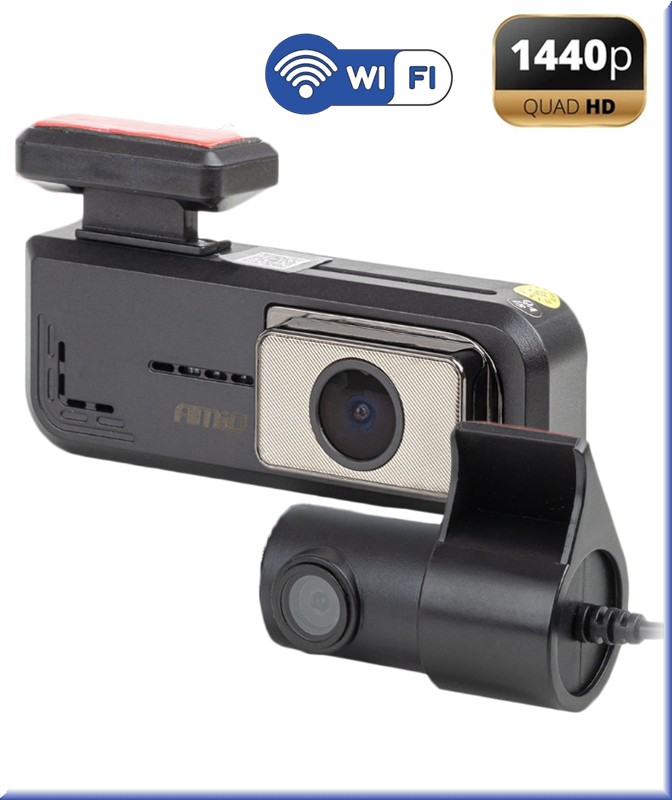 Kamera do auta so zadnou kamerou 2K + 1K GB WIFI Full HD