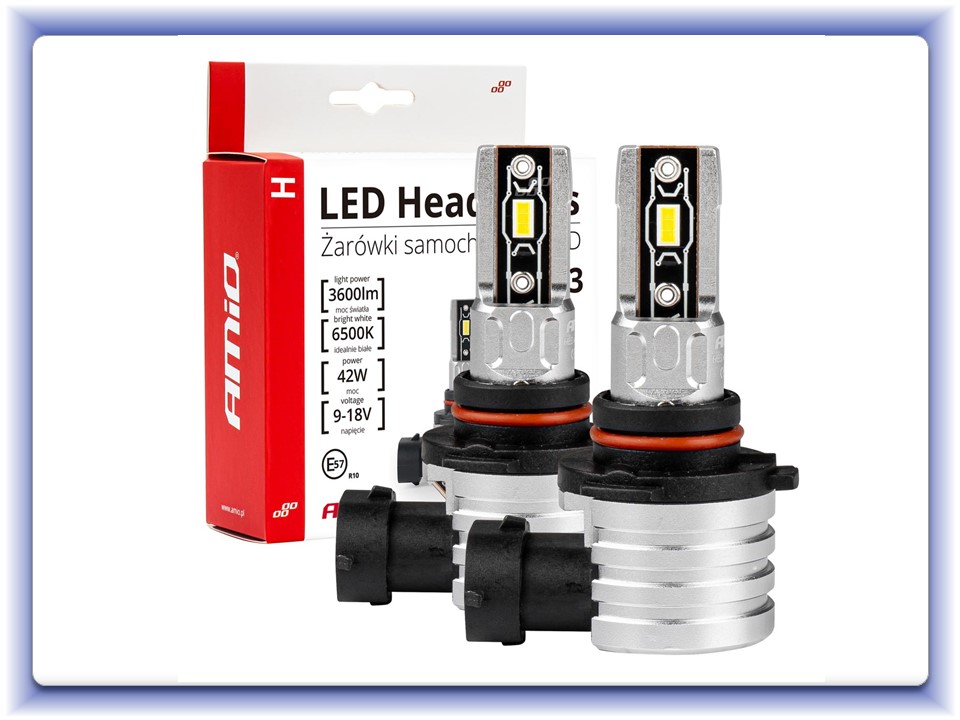 Led žiarovky HB3 9005/HIR1 9011/H10 series H-mini