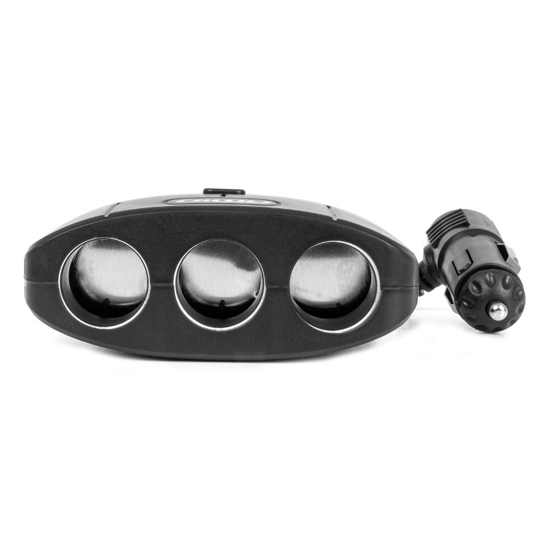 Predlžovacia zásuvkai 2x USB-A ON/OFF 12V 24V 100W 70cm