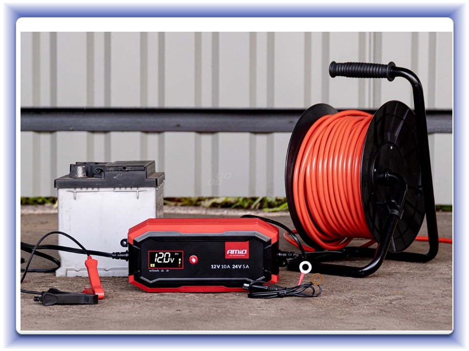 Nabíjačka digitálna AGM GEL STD LiFePo4 MAX 10A 12/24V PRO