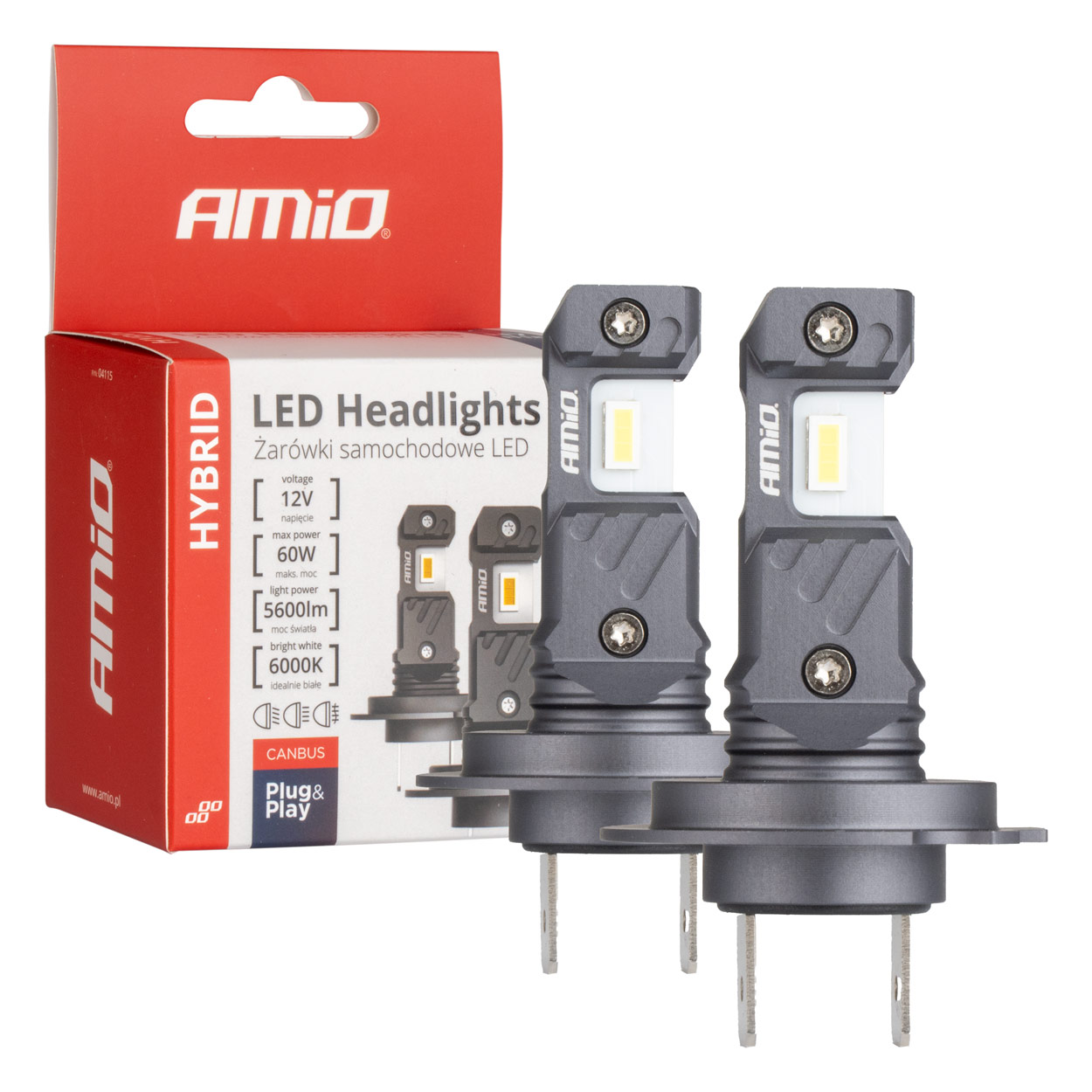 Led žiarovky H7 / H18 séria Hybrid Canbus