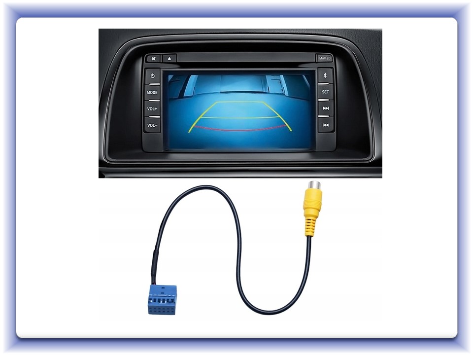 Adaptér na prepojenie parkovacej kamery VW, Seat, Škoda 12pin