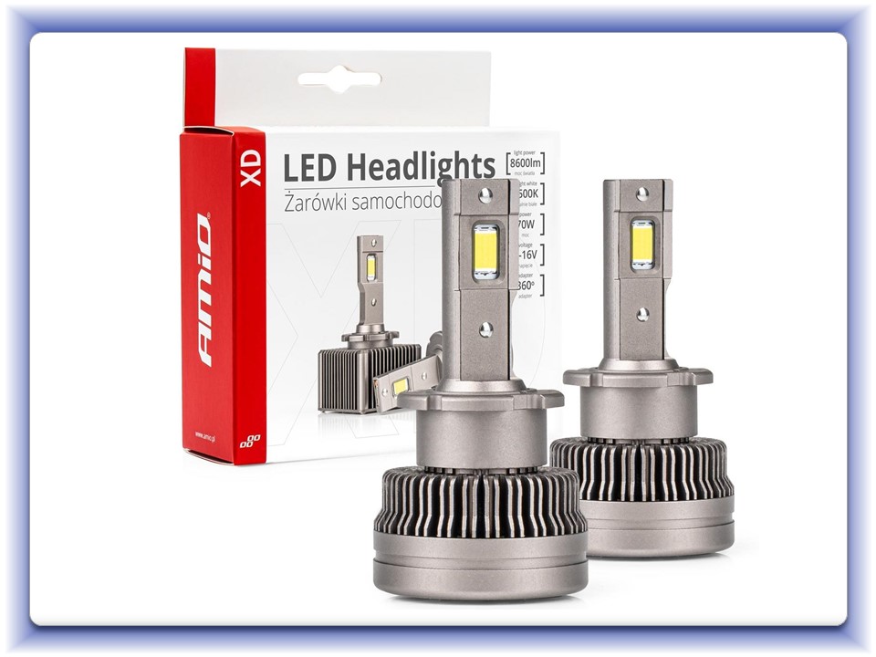 Led žiarovky D2S/D2R series XD