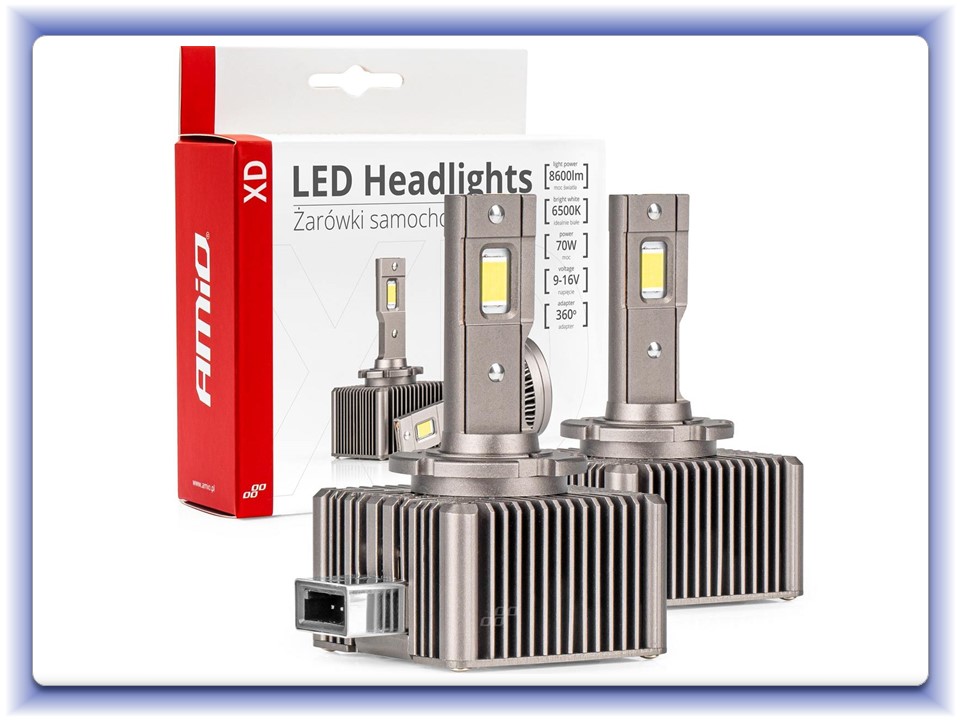 Led žiarovky D8S series XD