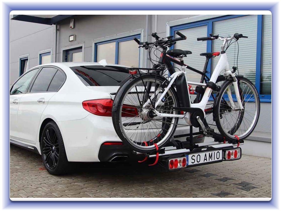 Nosič na bicykle na ťažné zariadenie auta E-Bike TBC-02/2