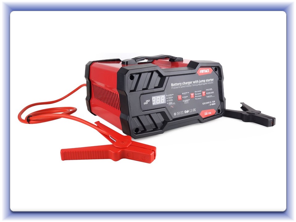 Nabíjačka so štartovacou funkciou 12A 6/12 12V 75A