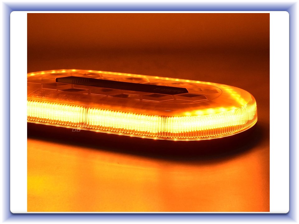 Výstražné svetlo LED WLB78 magnet 48LED 12/24V 