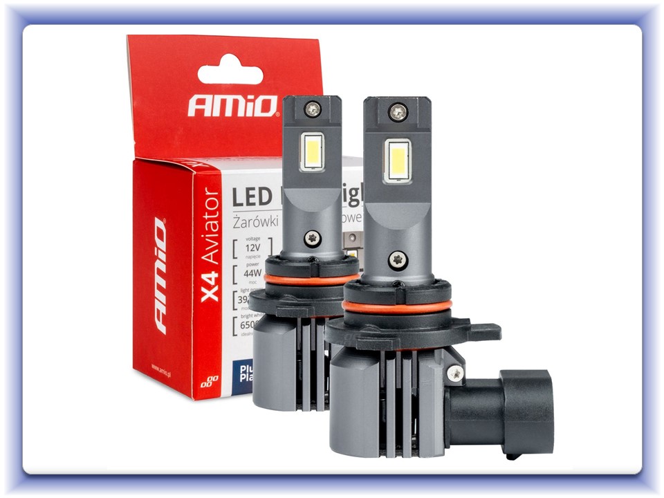 Led žiarovky HIR2 9012 series X4 Aviator