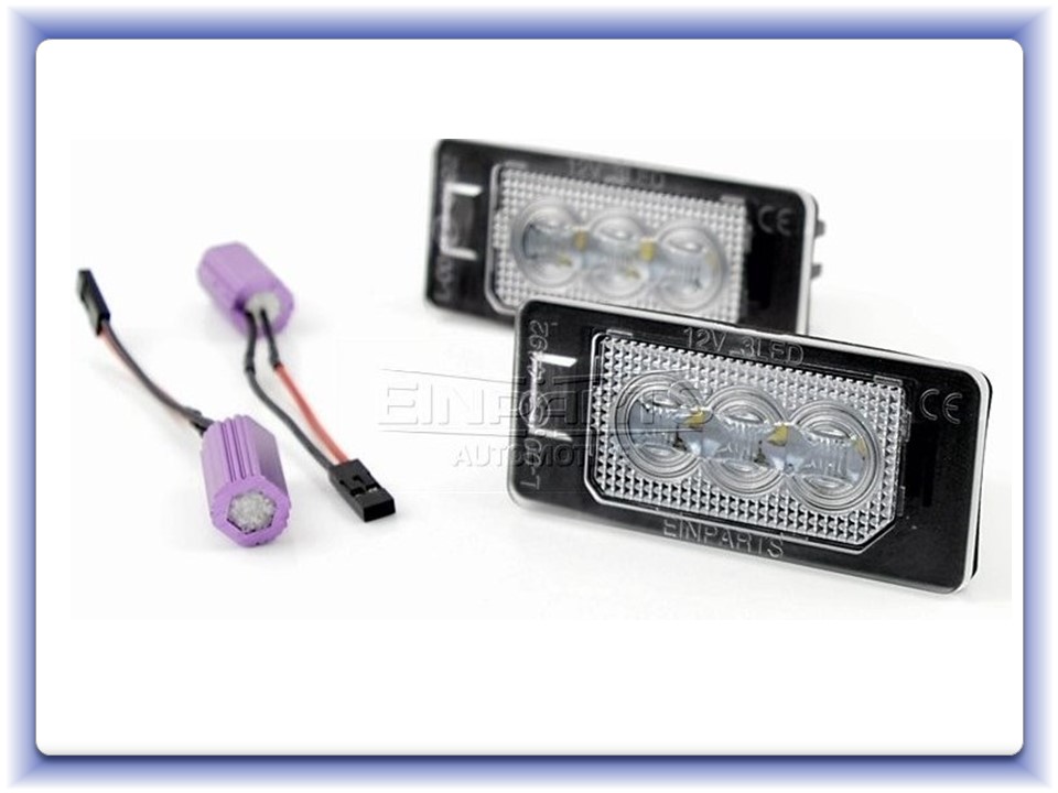 LED osvetlenie ŠPZ Audi, Seat, Škoda, VW-EP102 OE