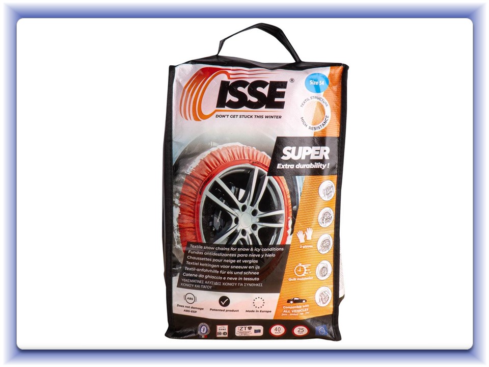 Textilné snehové reťaze Isse Super 54 2-ks