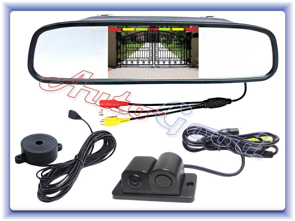 Cúvacia kamera smart+ monitor 4,3" v zrkadle