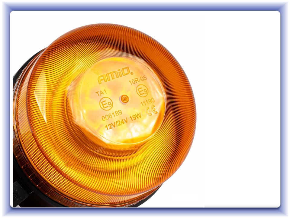 Bezdrôtové výstražné LED svietidlo s diaľkovým ovládaním R65 R10 12/24V