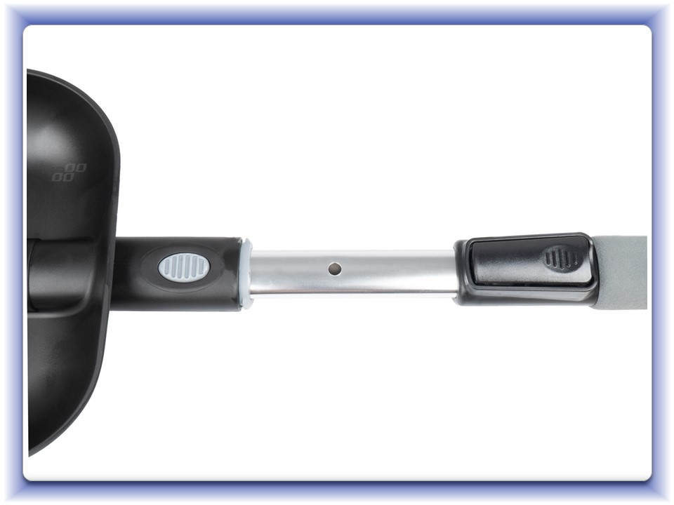 Teleskopická lopata na sneh s hliníkovou čepeľou 103-131 cm