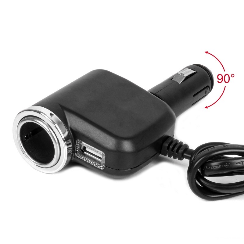 Predlžovacia zásuvkai 12V 24V 120W 80cm