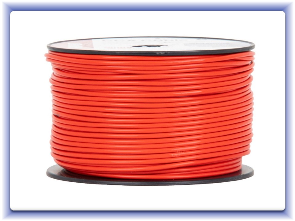 Jednožilový vodič k reproduktorom CCA 1x1 mm² 100 m 5 A 12/230V