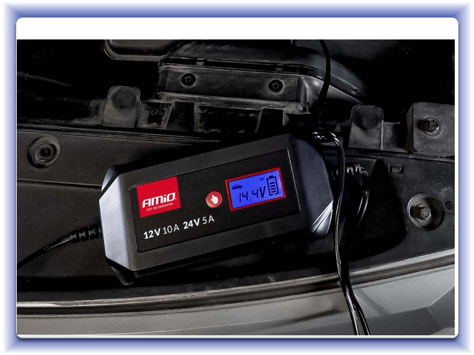 Nabíjačka digitálna STD GEL AGM WET MAX 10A 12/24V