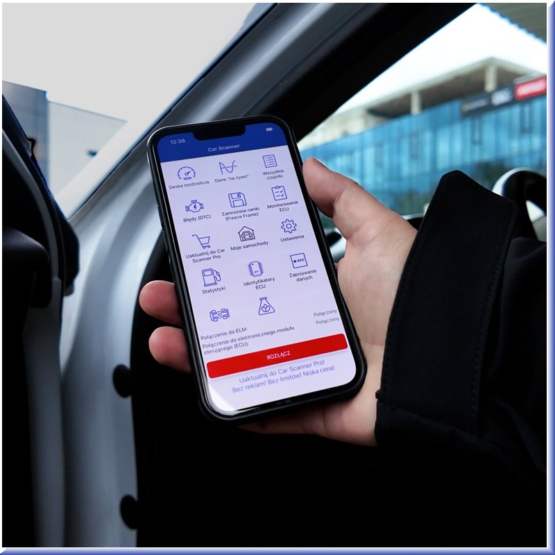 Diagnostický skener OBD2 AMiO-04733