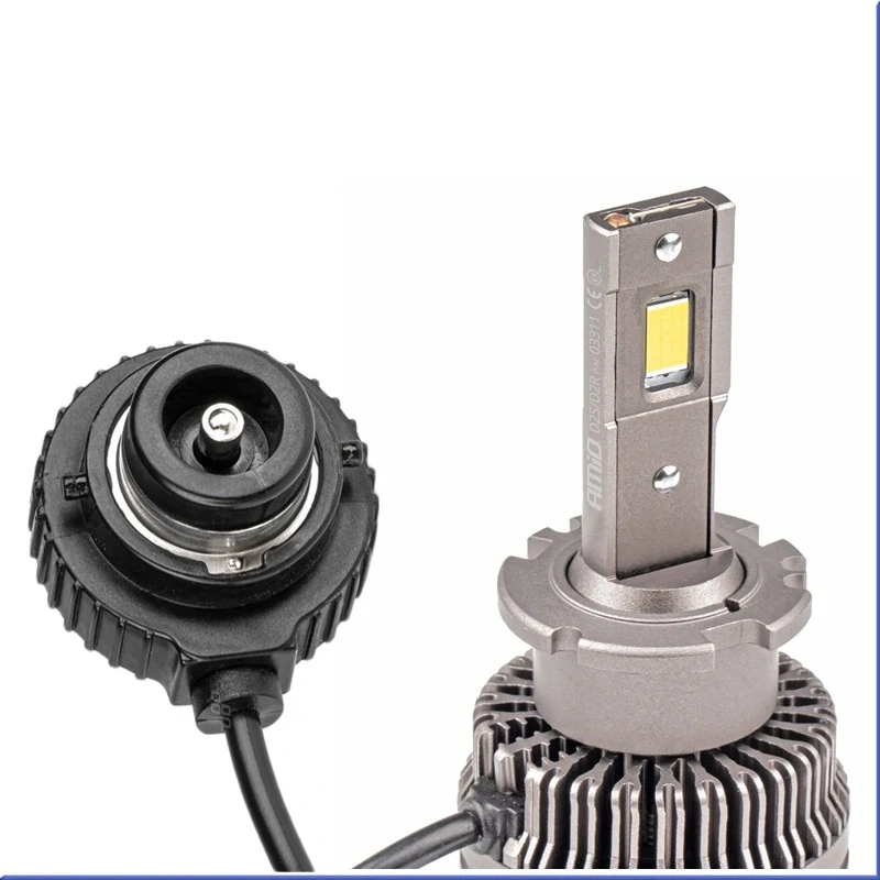 Prémiové LED žiarovky D4S / D4R (8600 lm) s CANBUS + Sada 4 utierok ZDARMA