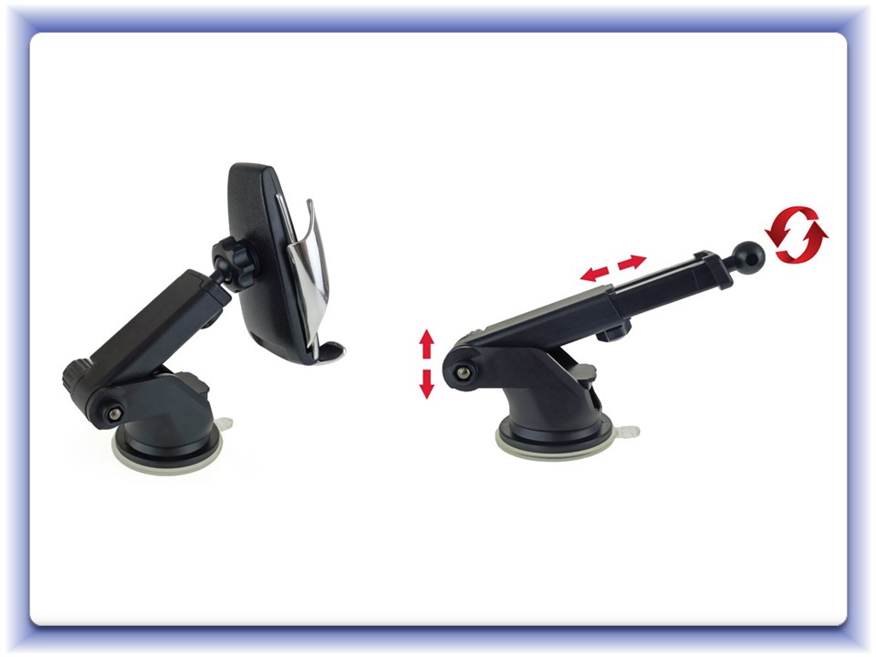 Držiak telefónu automatický s bezdrôtovou nabíjačkou PHW-01