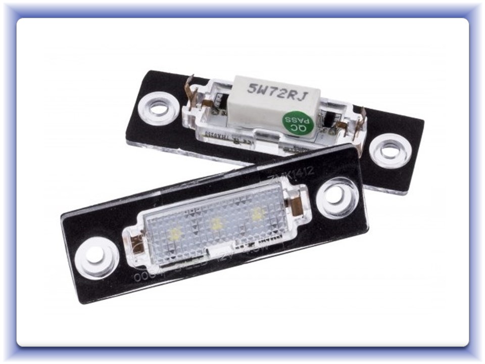 LED osvetlenie ŠPZ Škoda, VW -EP23