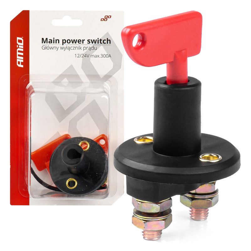 Vypínač na odpojenie batérie 12/24V