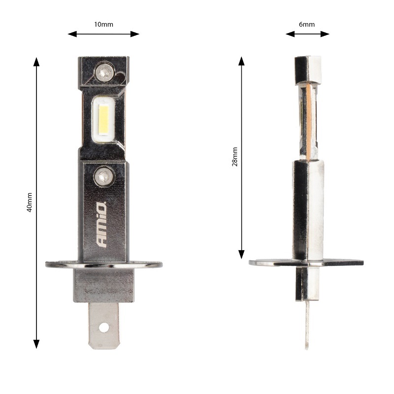 Led žiarovky H1 séria Hybrid Canbus