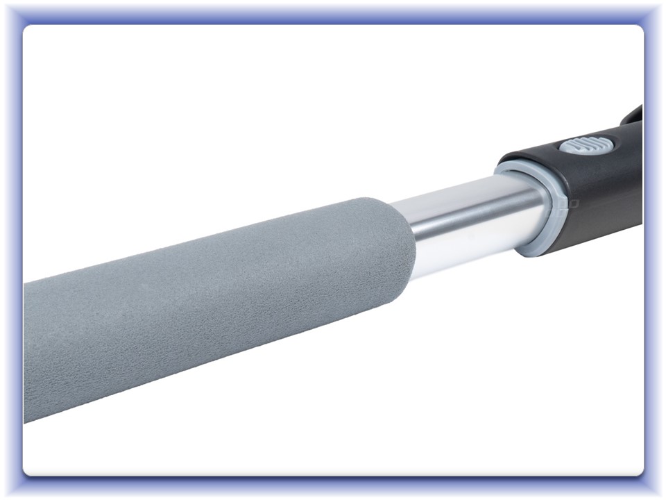 Teleskopická lopata na sneh s hliníkovou čepeľou 103-131 cm