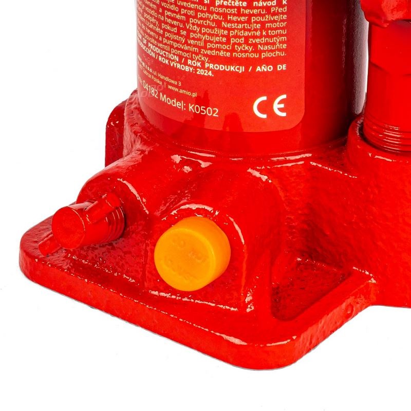 Hydraulický stĺpový zdvihák 2T v PVC boxe