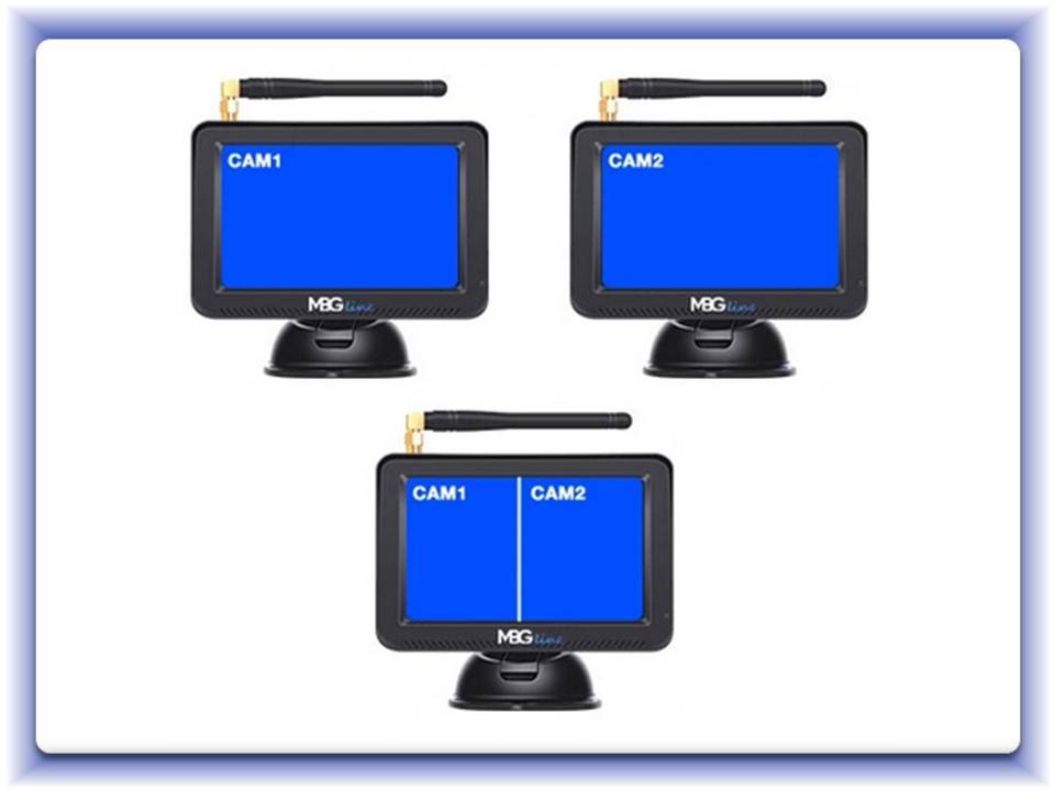 Parkovací set bezdrôtový D-435 + 009S 12-24V 