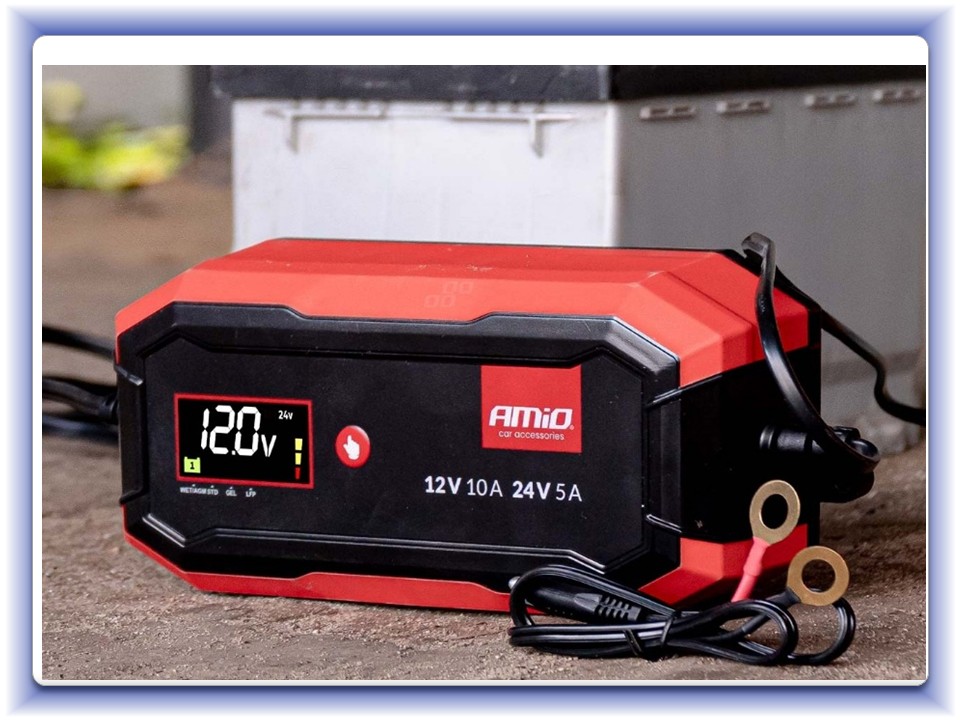 Nabíjačka digitálna AGM GEL STD LiFePo4 MAX 10A 12/24V PRO