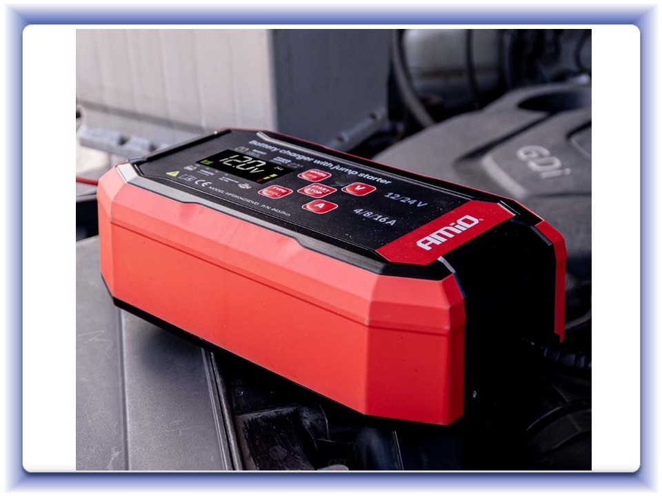 Nabíjačka digitálna BOOST AGM GEL STD LiFePo4 MAX 16A 12/24V PRO