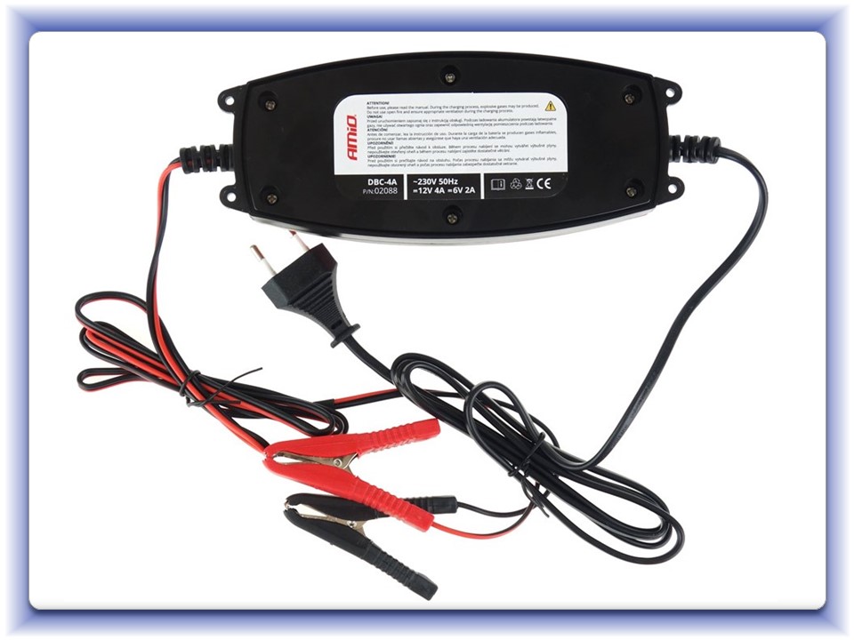 Nabíjačka auto/moto digitálna 6V/12V - 2A/4A - DVL DBC-4A