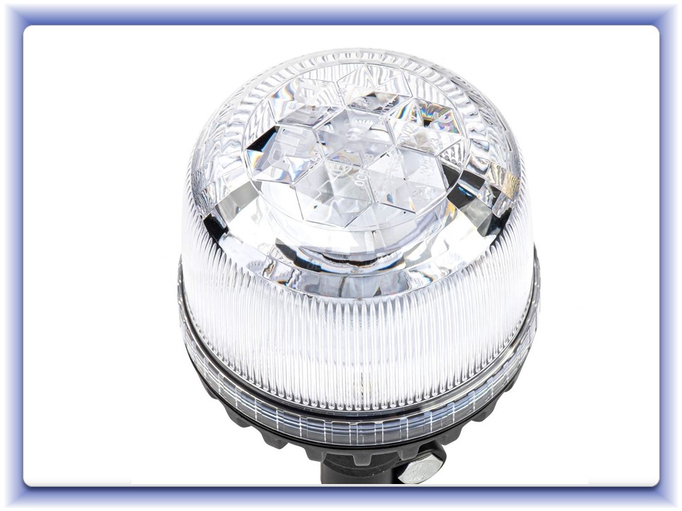 Výstražný maják 24LED W25p tyčový Flexi 12/24V