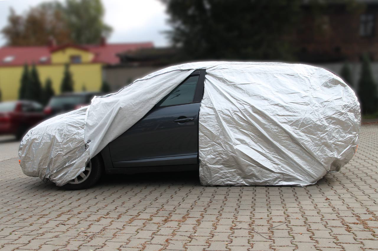 Autoplachta - veľkosť M strieborná