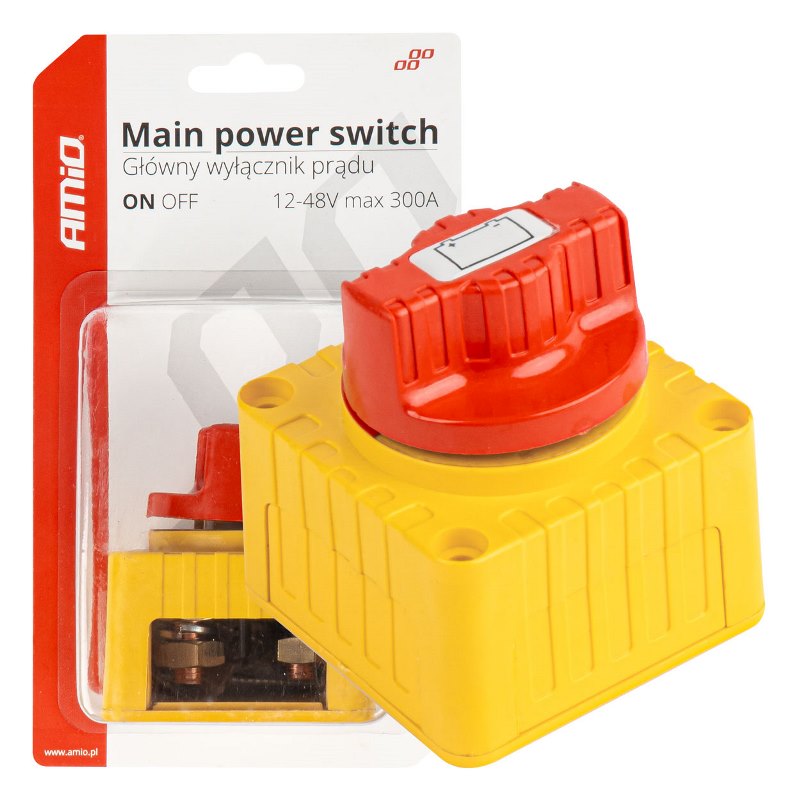 Vypínač na odpojenie od batérie 12-48V max.300A