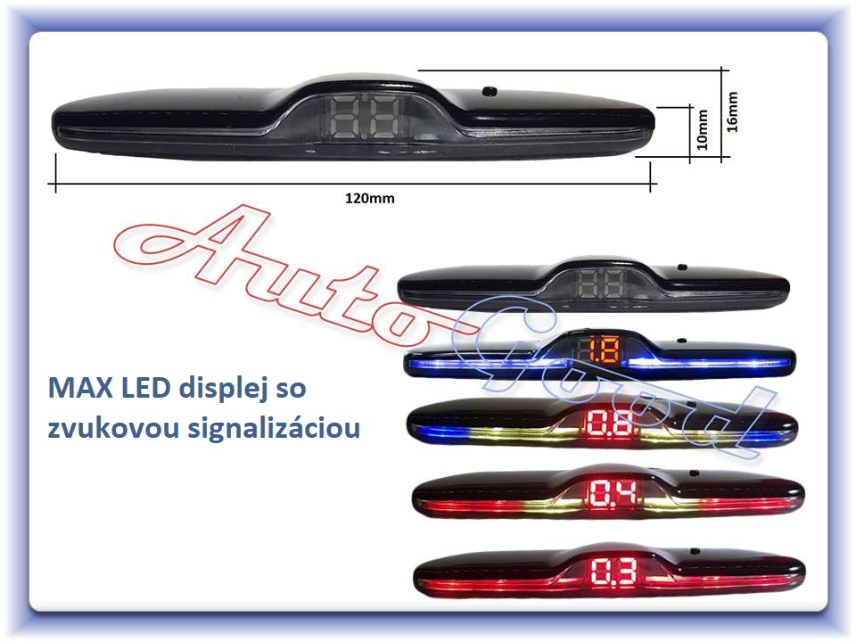Parkovacie senzory verzia Gold 18mm