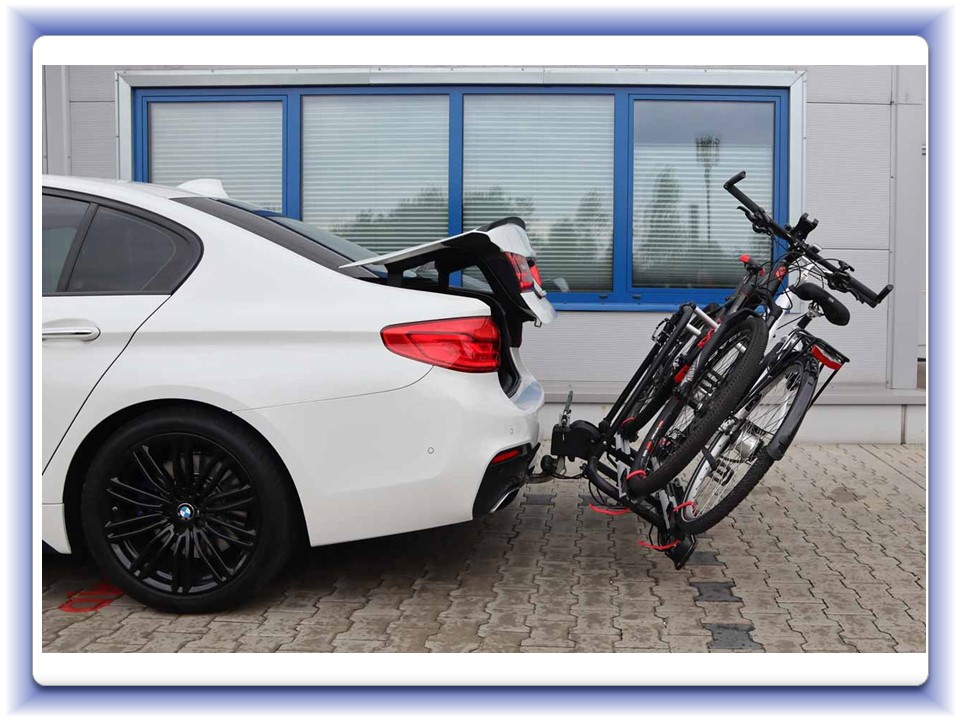 Nosič na bicykle na ťažné zariadenie auta E-Bike TBC-02/2