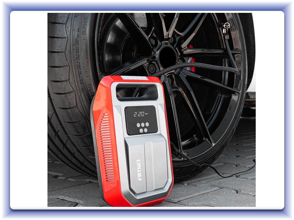 Digitálny kompresor do auta s LED 12V ACOMP-18