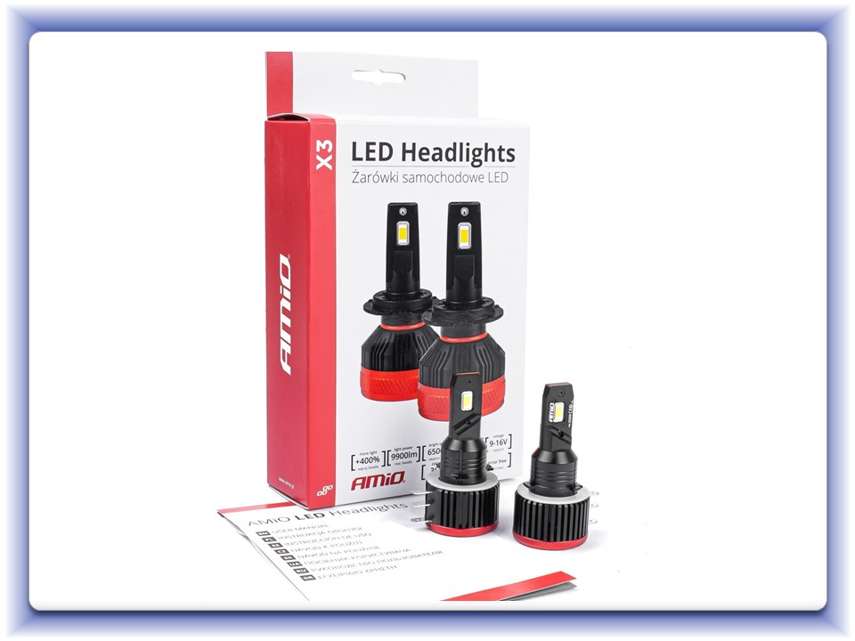 Led žiarovky H15 series X3 Canbus