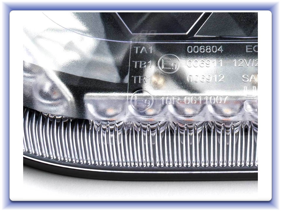 Výstražné svetlo LED WLB78 magnet 48LED 12/24V 