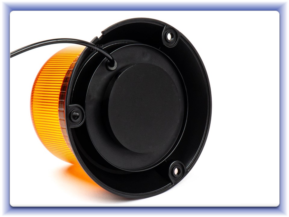 Výstražný maják W22m 60LED Magnet 12/24V