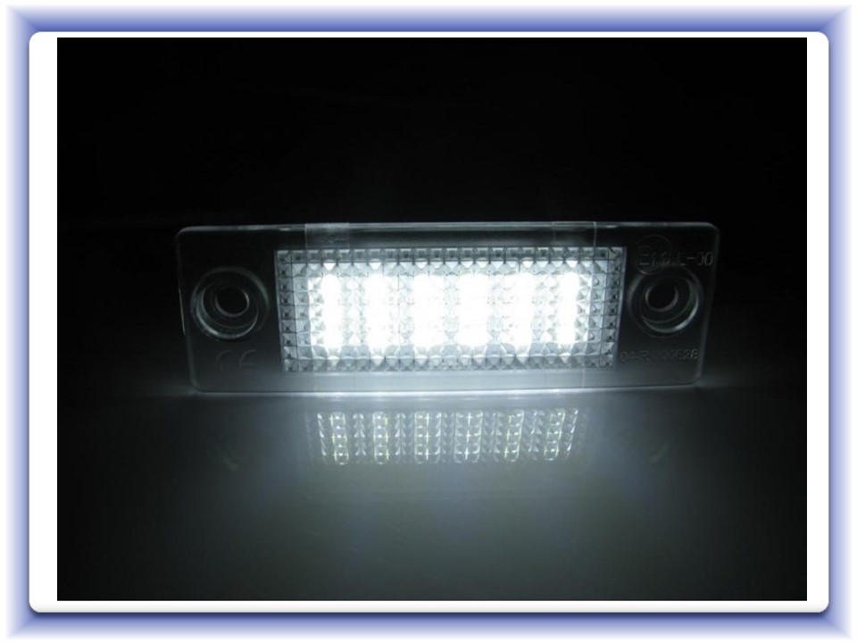 LED osvetlenie ŠPZ Škoda, VW -EP23