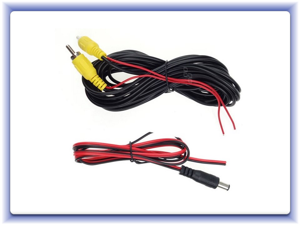 Parkovací asistent s kamerou C-305 čierne, strieborné, biele