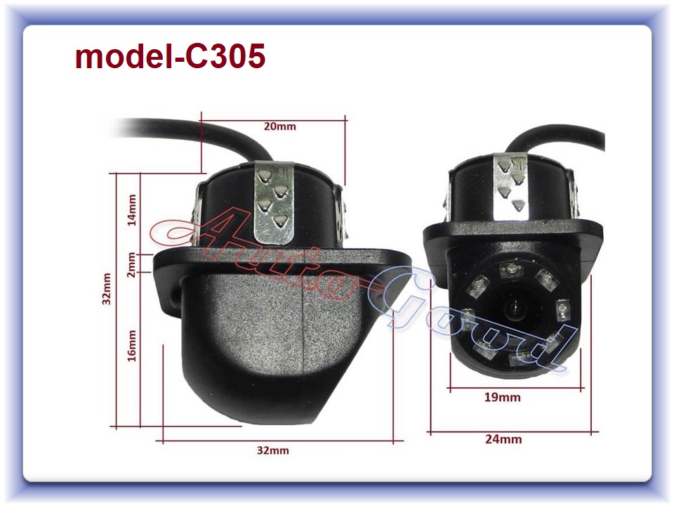 Cúvacia kamera s monitorom 4,3"
