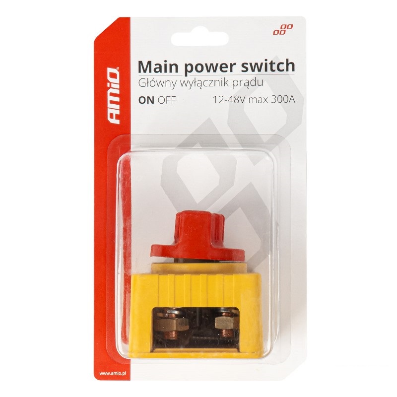 Vypínač na odpojenie od batérie 12-48V max.300A